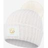 Love Your Melon Cancer Zodiac White Pom Beanie