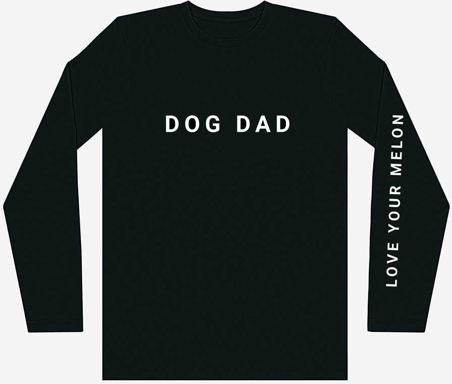 Love Your Melon Dog Dad Black Long Sleeve