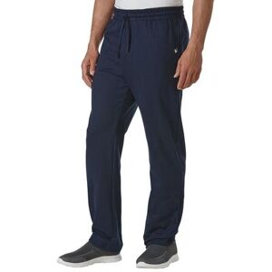 Vevo Active Men's Cotton Fleece Pant (Size XXXL) Peacoat, Cotton,Polyester