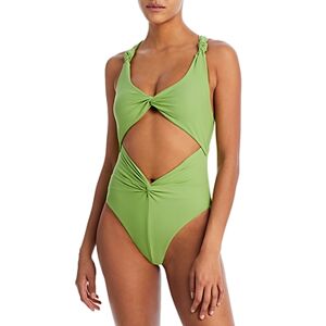 Andrea Iyamah Rora Knotted One Piece Swimsuit - M - M - Female