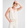 splendid Lucia Solid Surplice Tank