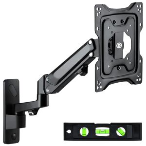 GearIT 23"-43" TV Wall Mount - Articulating Arm, Full Motion Gas Spring (Up to 50.6 lbs)