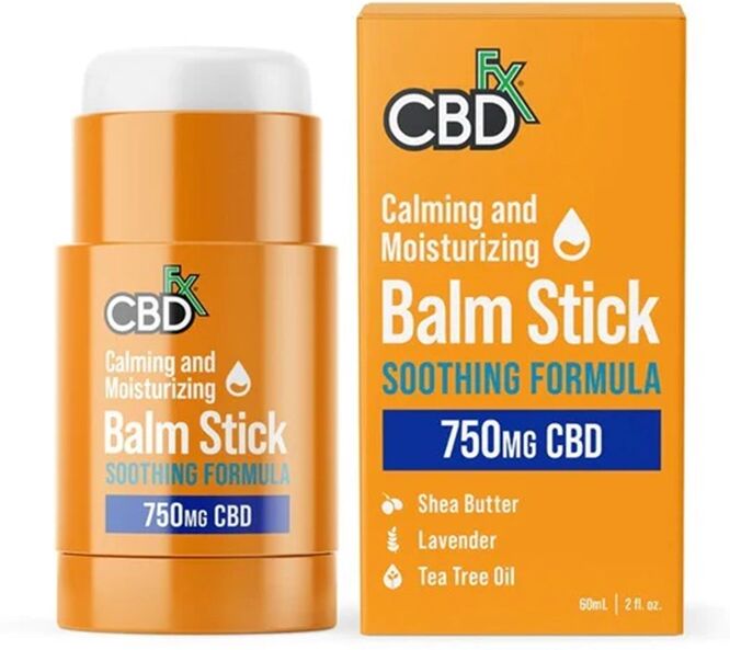 Olofly CBDfx Balm Stick Calming and Moisturizing 60ml Shea Butter Lavender Tea Tree Oil