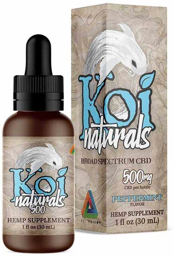 Olofly Peppermint Koi Naturals CBD Oil Tincture 30ml