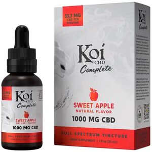 Olofly Sweet Apple Koi Complete Full Spectrum CBD Tincture 30ml