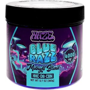 Olofly Blue Razz Haze Midnight Blend Gummies 4000mg
