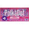 Olofly Pink Cheesecake PolkaDot Magic Mushroom Belgian White Chocolate 200mg Magic Per Piece