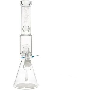 Olofly 17" Cookies 2 Da Dome Clear Beaker Bong