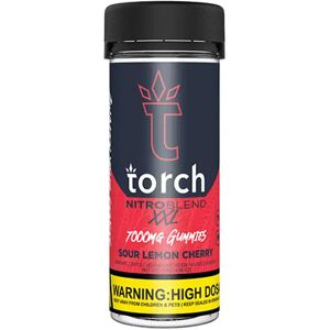Olofly Sour Lemon Cherry Torch Nitro Blend XXL Gummies 7000mg