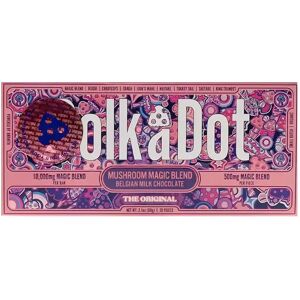 Olofly The Original PolkaDot Magic Mushroom Belgian Milk Chocolate 500mg