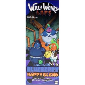 Olofly Blueberry Willy Wonky Happy Blend Bars