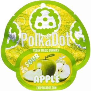 Olofly Sour Apple Polkadot Vegan Magic Gummies 4G