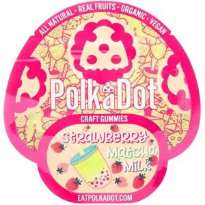 Olofly Strawberry Matcha Milk Polkadot Craft Gummies 4G