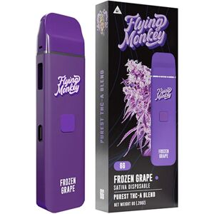 Olofly Frozen Grape Flying Monkey Purest THC-A Blend Disposable 6G