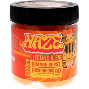 Olofly Orange Burst Electric Blend Haze Gummies 2000mg