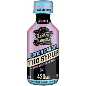 Olofly Cotton Candy Tillmans Tranquils Delta 9 THC Syrup 420MG