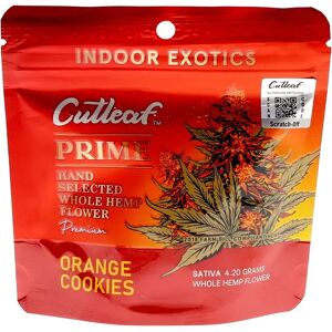 Olofly Orange Cookies Cutleaf Prime Indoor Exotics Whole Hemp 4.20G