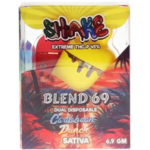 Olofly Lime Sherbert Punch X Caribbean Punch Shake Extreme THC-P Blend 69 Dual Disposable 6.9 G