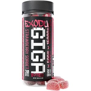 Olofly Strawberry Sorbet Exodus Gigabytes Gummies 15000MG