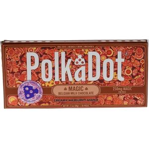 Olofly Creamy Hazelnut Wafer PolkaDot Magic Mushroom Belgian Milk Chocolate 250mg