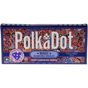 Olofly Krispy Chocolate Crunch PolkaDot Magic Mushroom Belgian Milk Chocolate 250mg