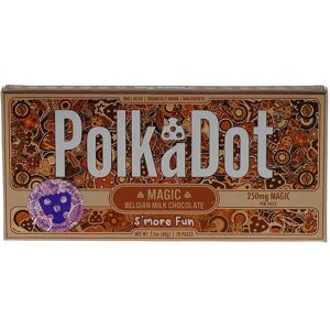 Olofly S'more Fun PolkaDot Magic Mushroom Belgian Milk Chocolate 250mg