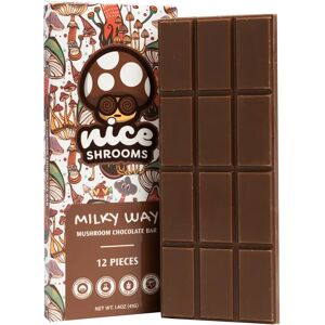 Olofly Milky Way Nice Shrooms Mushroom Chocolate Bar 12pcs