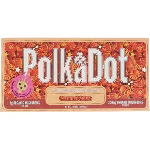 Olofly Caramel Crave PolkaDot Magic Mushroom Belgian Milk Chocolate 250mg