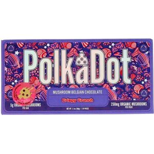 Olofly Crispy Crunch PolkaDot Magic Mushroom Belgian Milk Chocolate 250mg