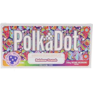Olofly Rainbow Crunch PolkaDot Magic Mushroom Belgian Milk Chocolate 250mg