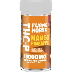 Olofly Mango Pineapple Flying Horse THCP Infused Gummies 15000MG 15ct