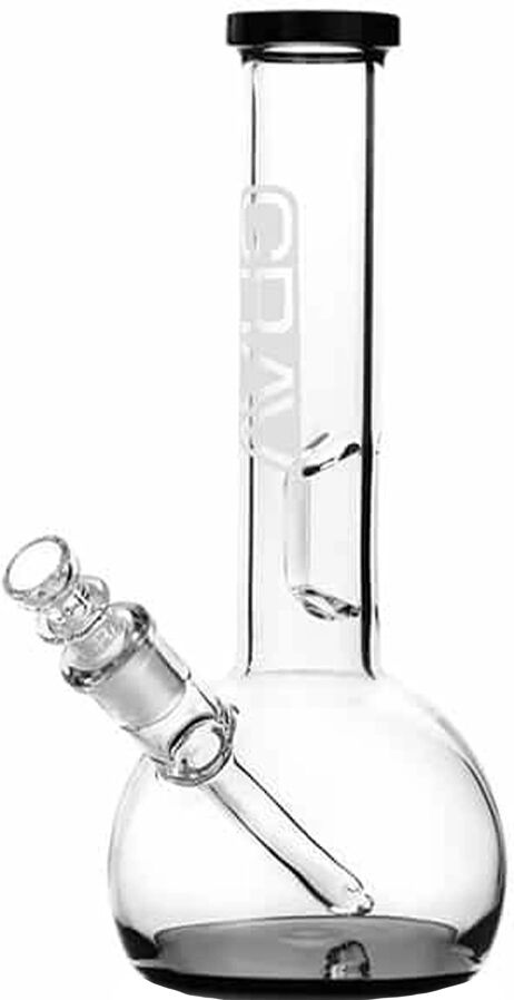 Olofly 6" Grav Small Round Base Water Pipe