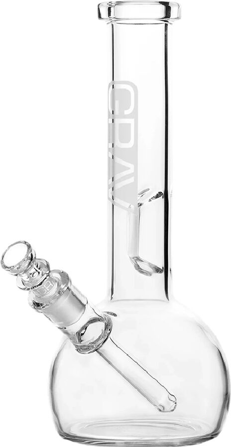 Olofly 6" Grav Small Round Base Water Pipe