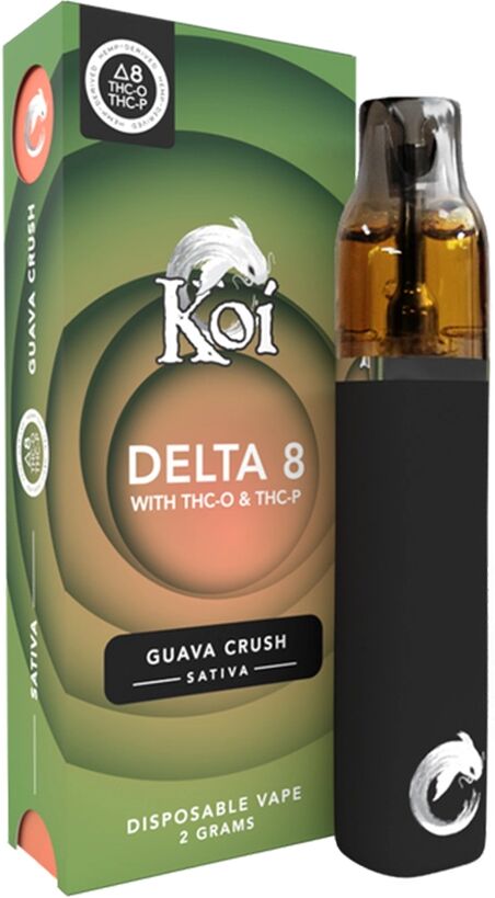 Olofly Guava Crush Sativa Koi D8 + THC-O + THC-P Vape 2G