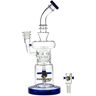 Olofly 12" Tsunami Double Propeller Drum Perc Recycler Water Pipe