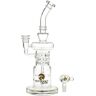 Olofly 12" Tsunami Double Propeller Drum Perc Recycler Water Pipe