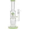 Olofly 14" Kodos Stemless x Dome Showerhead Percs Water Pipe by Diamond Glass