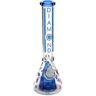 Olofly 14" Pyramid Perc Water Pipe by Diamond Glass