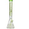 Olofly 18" Dalmont No Perc Water Pipe by Diamond Glass