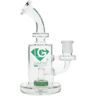 Olofly Diamond Glass 7" Chomper Showerhead Perc Dab Rig