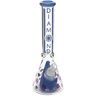 Olofly 14" Pyramid Perc Water Pipe by Diamond Glass