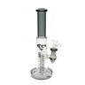 Olofly 10" Cylinder Straight Tube Water Pipe by Diamond Glass
