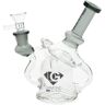 Olofly 6" Microscope Recycler Dab Rig by Diamond Glass