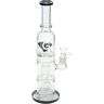 Olofly 14.5" Triple Chamber Water Pipe by Diamond Glass