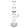 Olofly 14.5" Triple Chamber Water Pipe by Diamond Glass