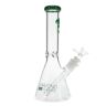 Olofly 10" Clone Colored Mouthpiece Beaker Water Pipe by Diamond Glass