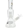 Olofly 8" Diamond Glass Beaker Showerhead Perc Water Pipe