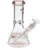 Olofly 8" Hitter No Perc Beaker Water Pipe by Diamond Glass