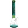 Olofly 18" Khiva No Perc Beaker Water Pipe by Diamond Glass