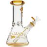 Olofly 8" Hitter No Perc Beaker Water Pipe by Diamond Glass